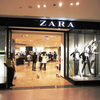 zara mall of the north