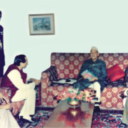 Pradip Kochar with President Shankar Dayal Sharma at Kolkata Governer House